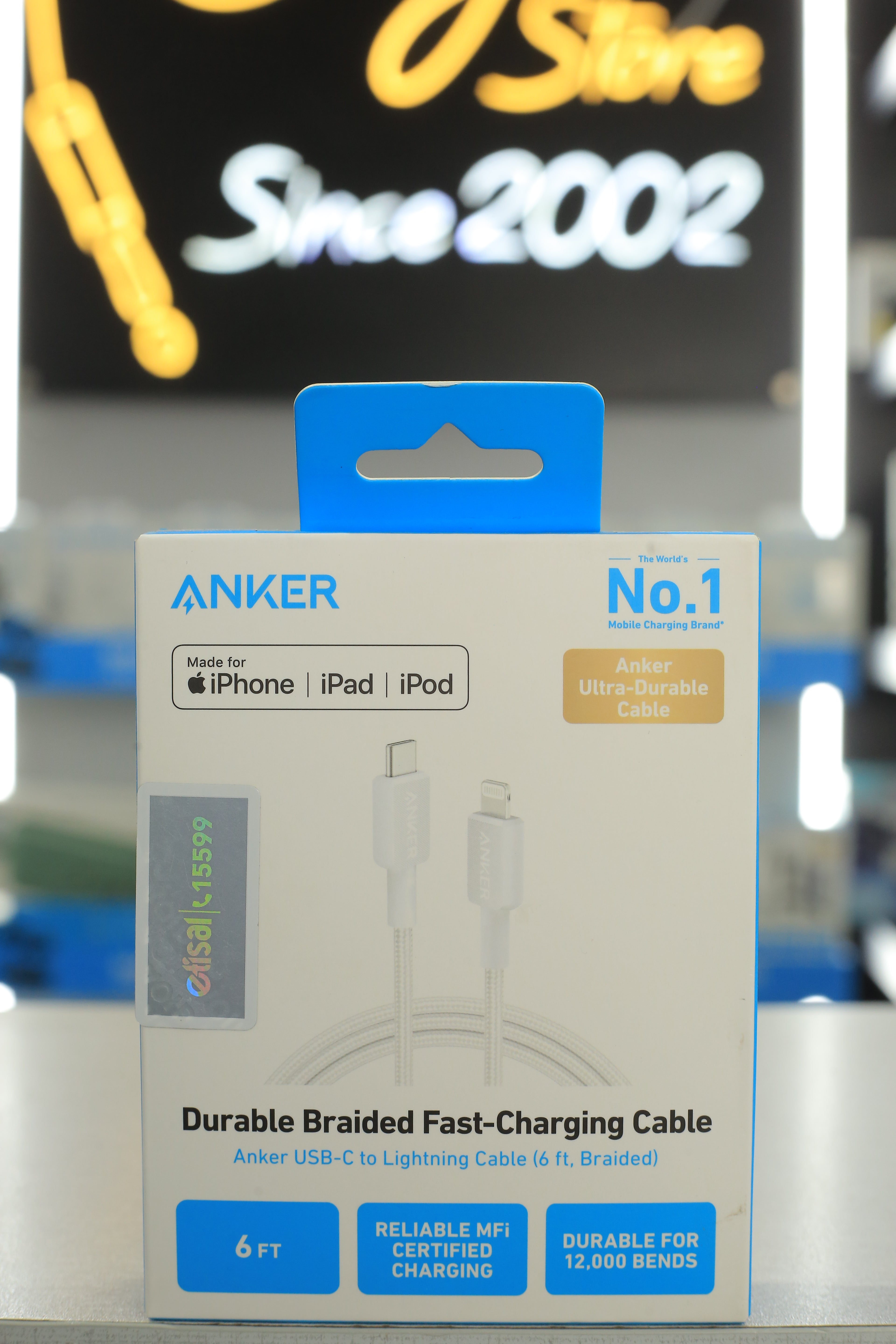 Anker Charging Cable T.C to Lightning