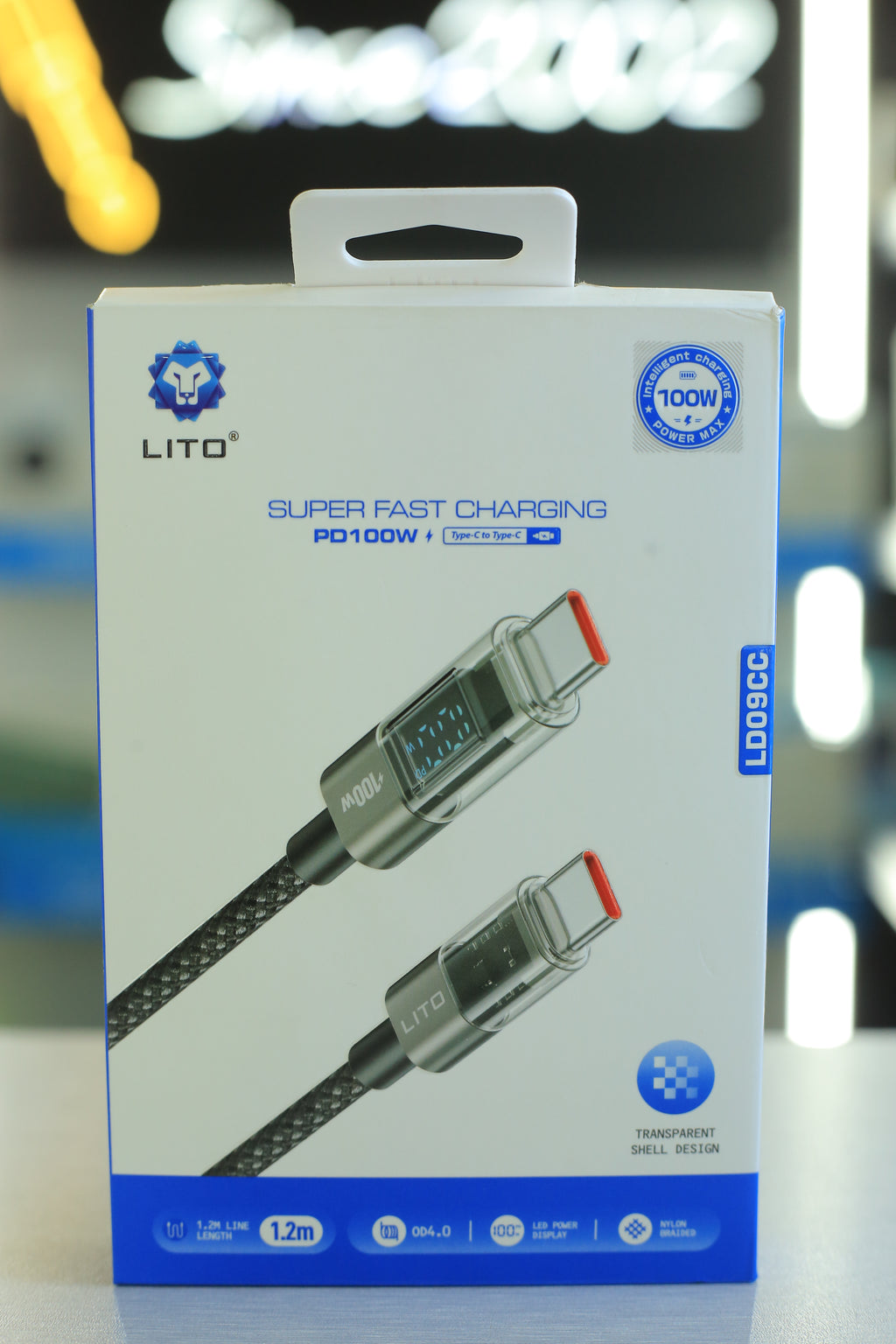 Lito Charging Cable T.C to T.C 100W