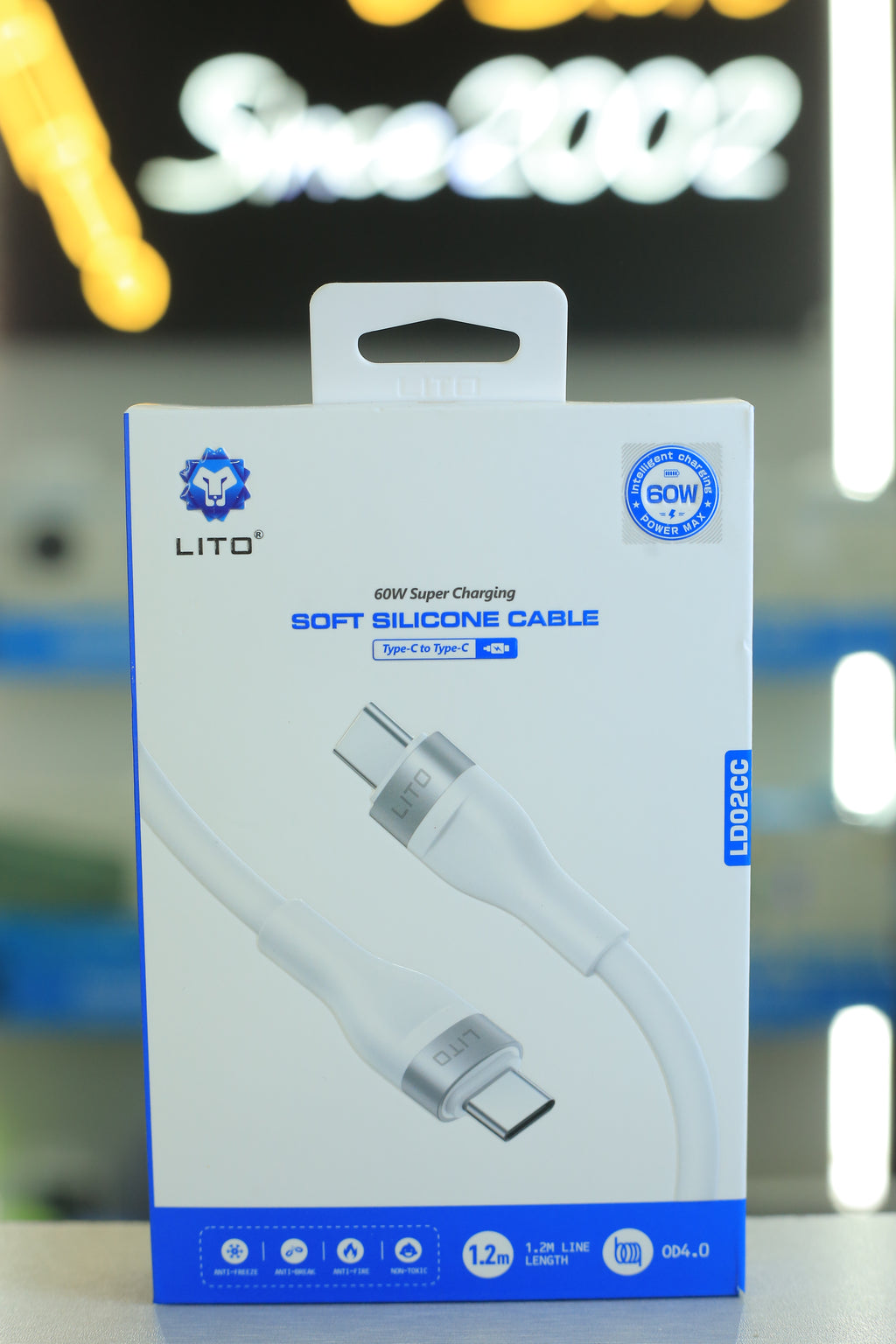 Lito Charging Cable T.C to T.C 60W