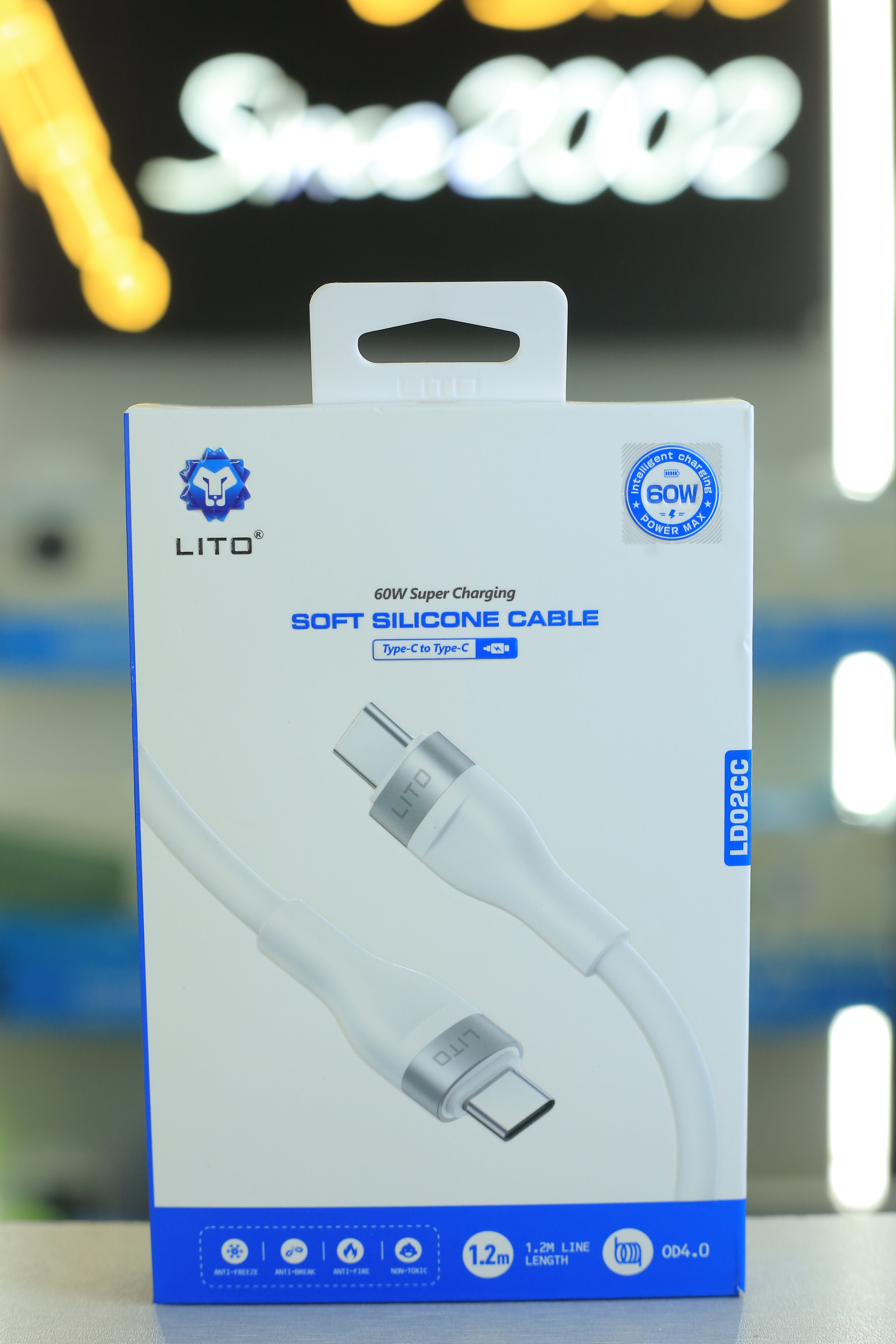 Lito Charging Cable T.C to T.C 60W