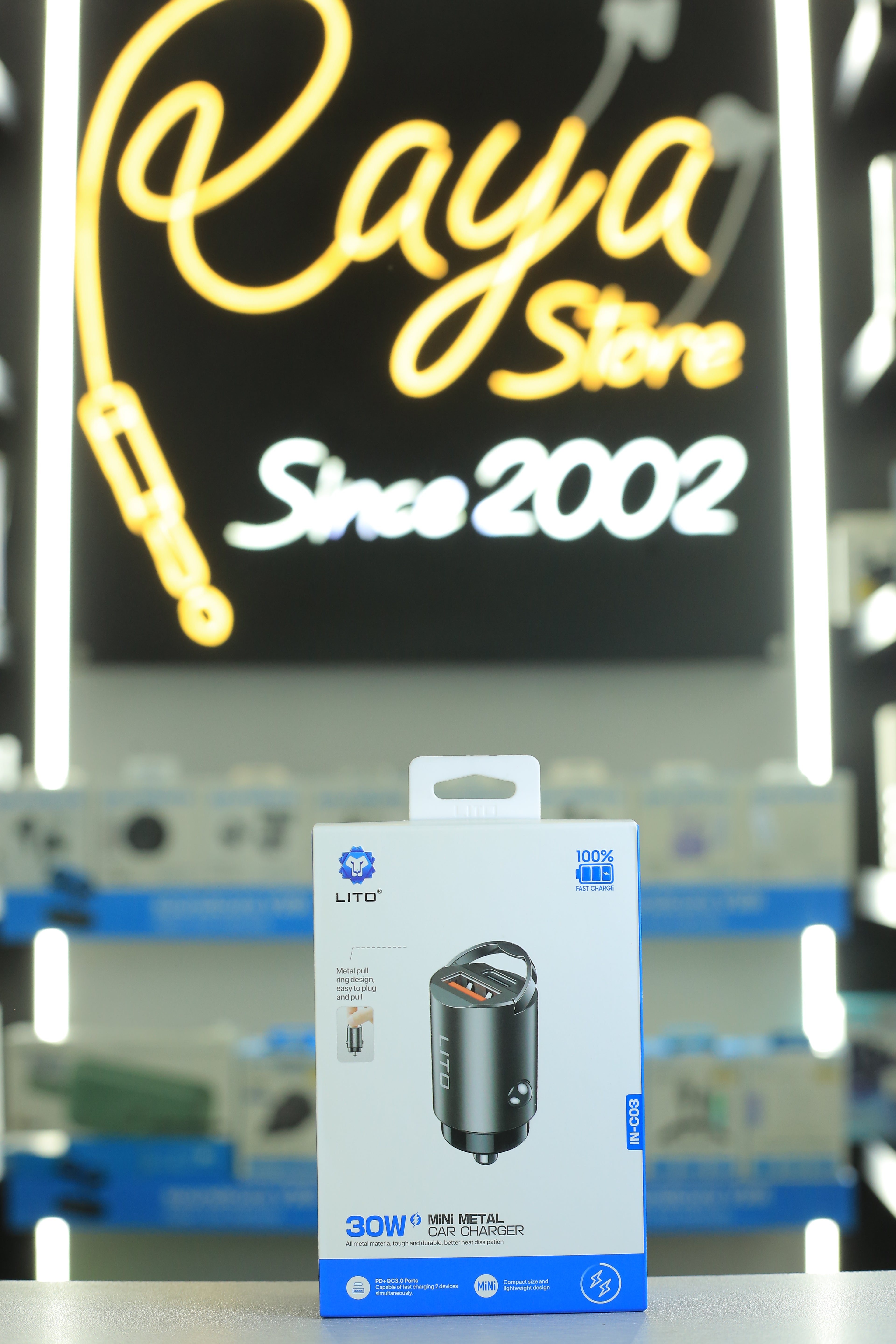 Lito Car Charger 30W