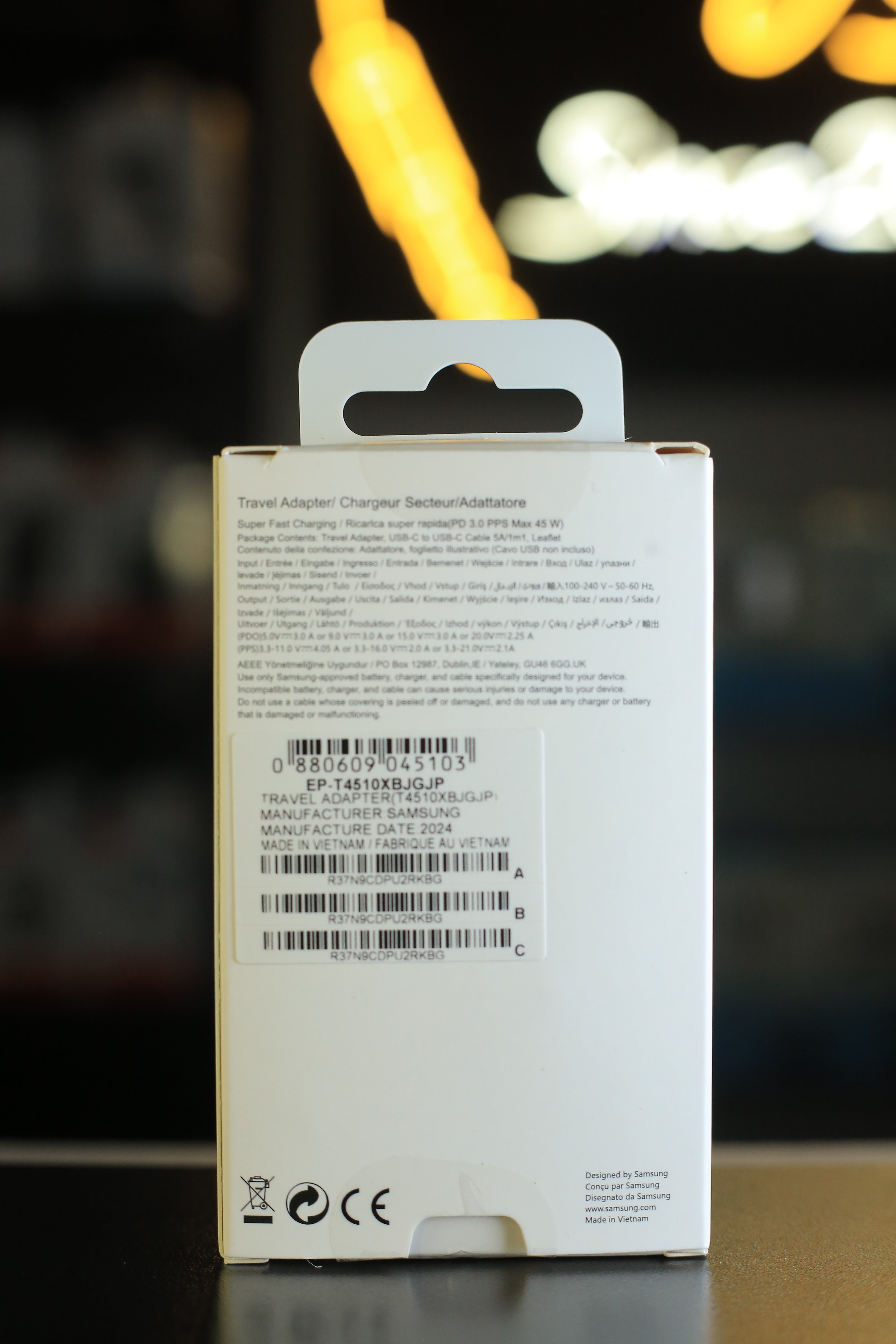 Original Head Charger Samsung 45W  ( شاحن سامسنج صلي )