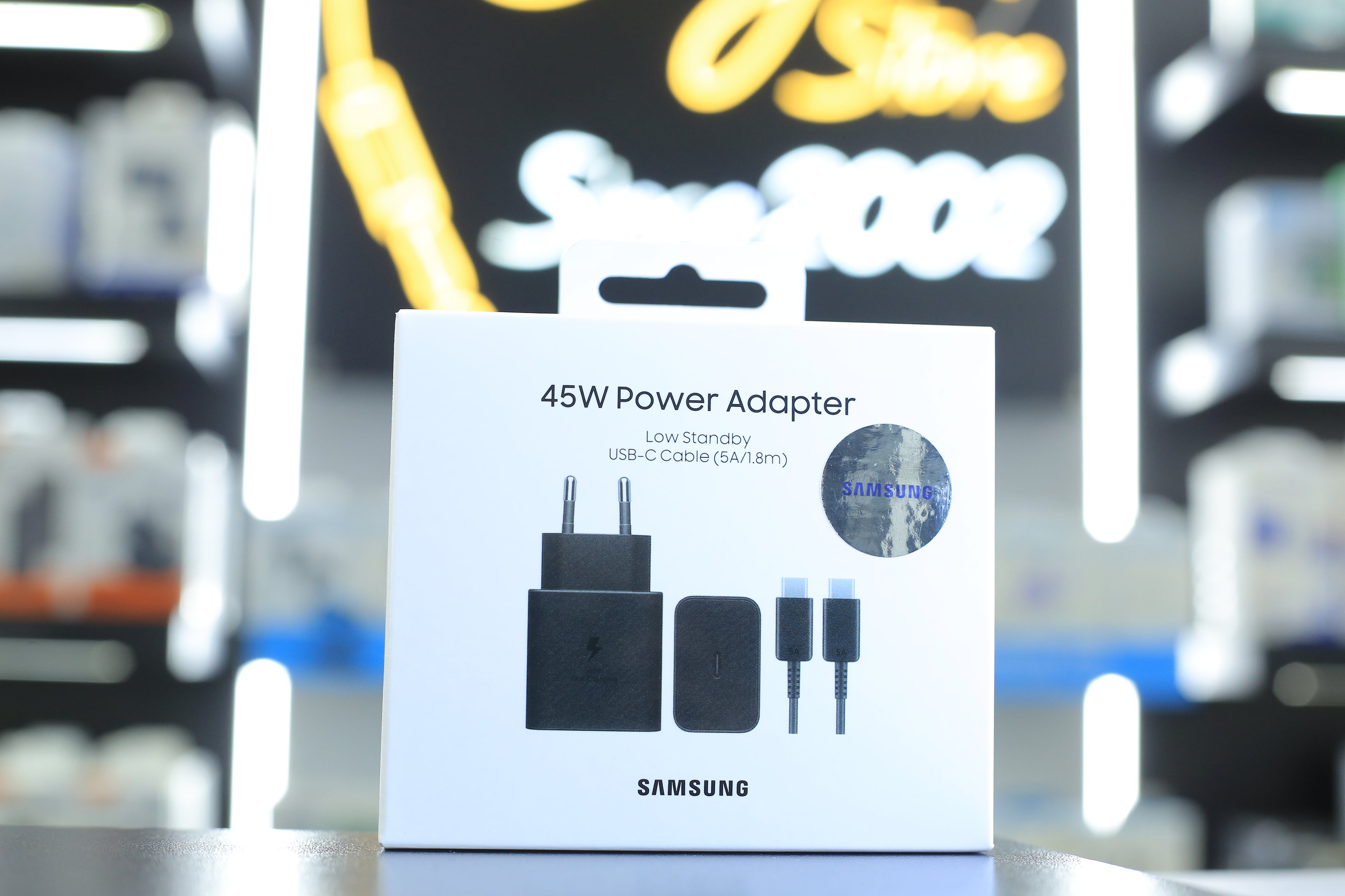 Original Charger Samsung 45W  ( شاحن كامل سامسنج صلي )