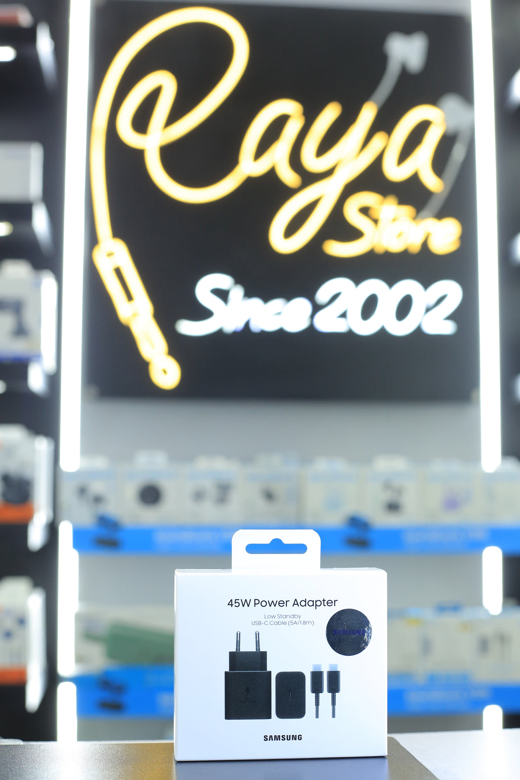 Original Charger Samsung 45W  ( شاحن كامل سامسنج صلي )