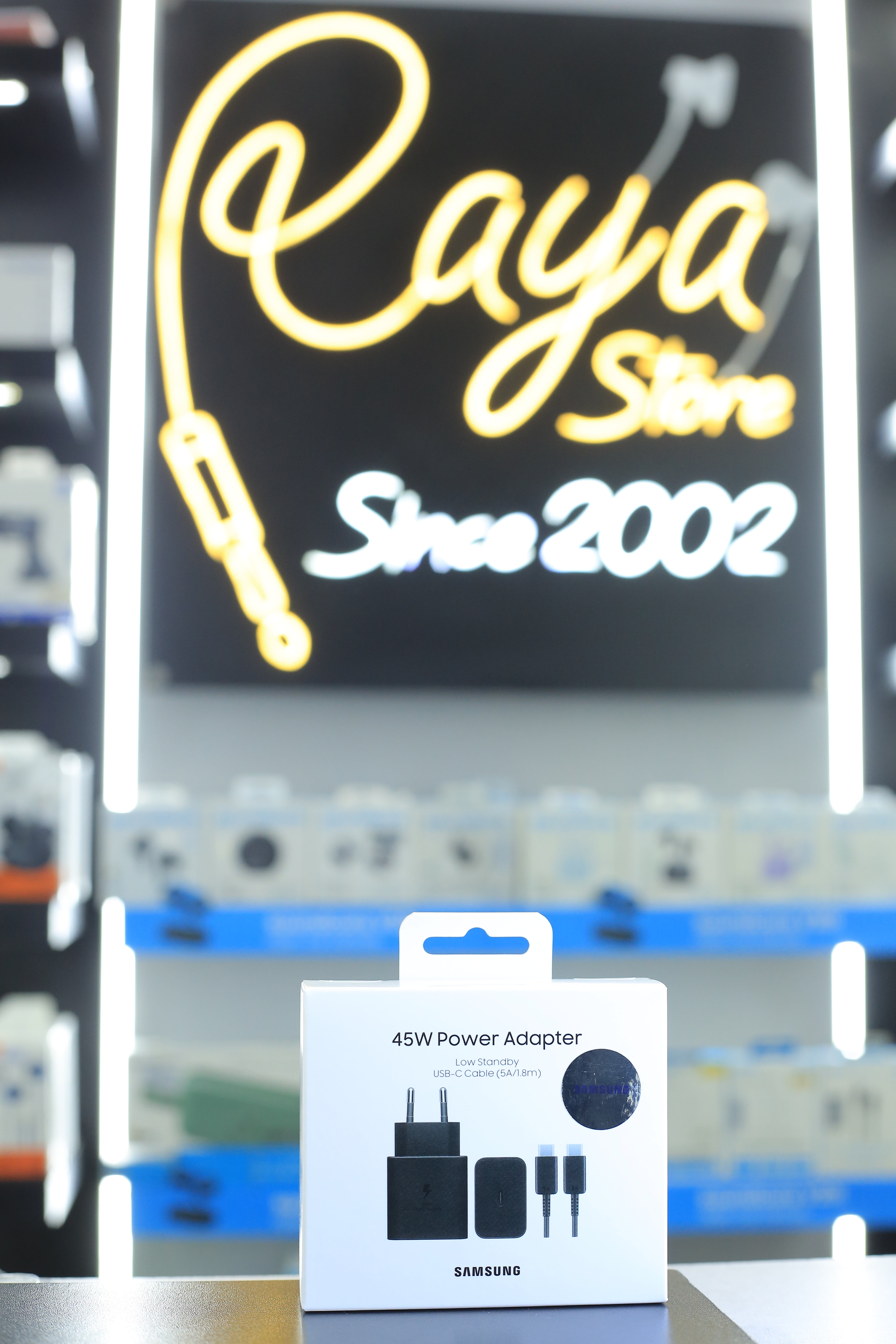 Original Charger Samsung 45W  ( شاحن كامل سامسنج صلي )