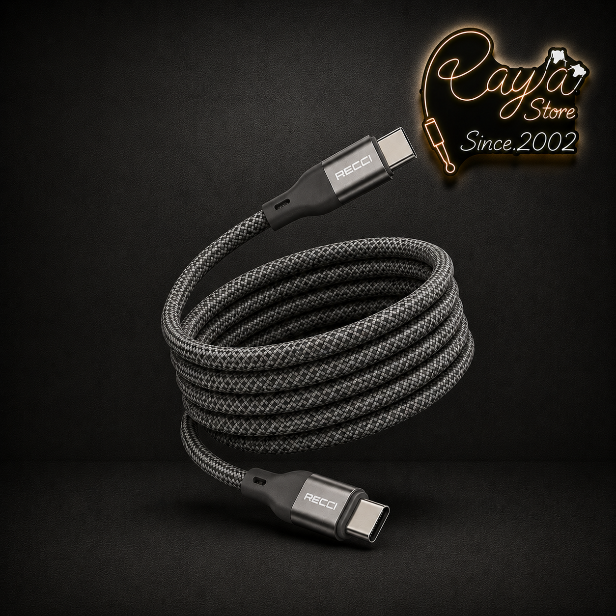 Recci Charging Cable T.C to T.C 65w