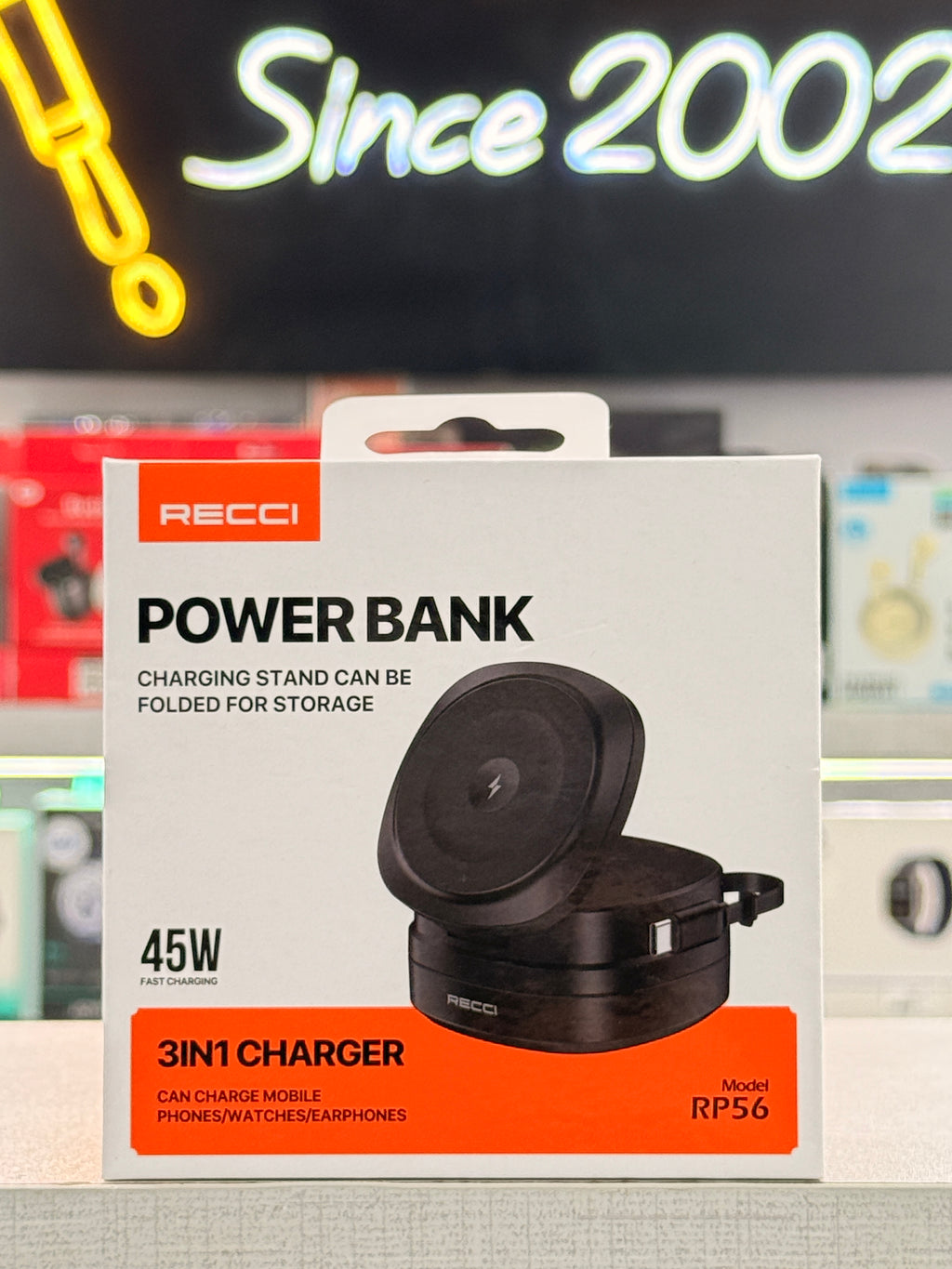 Recci Power 3IN1 45W 10000mAh
