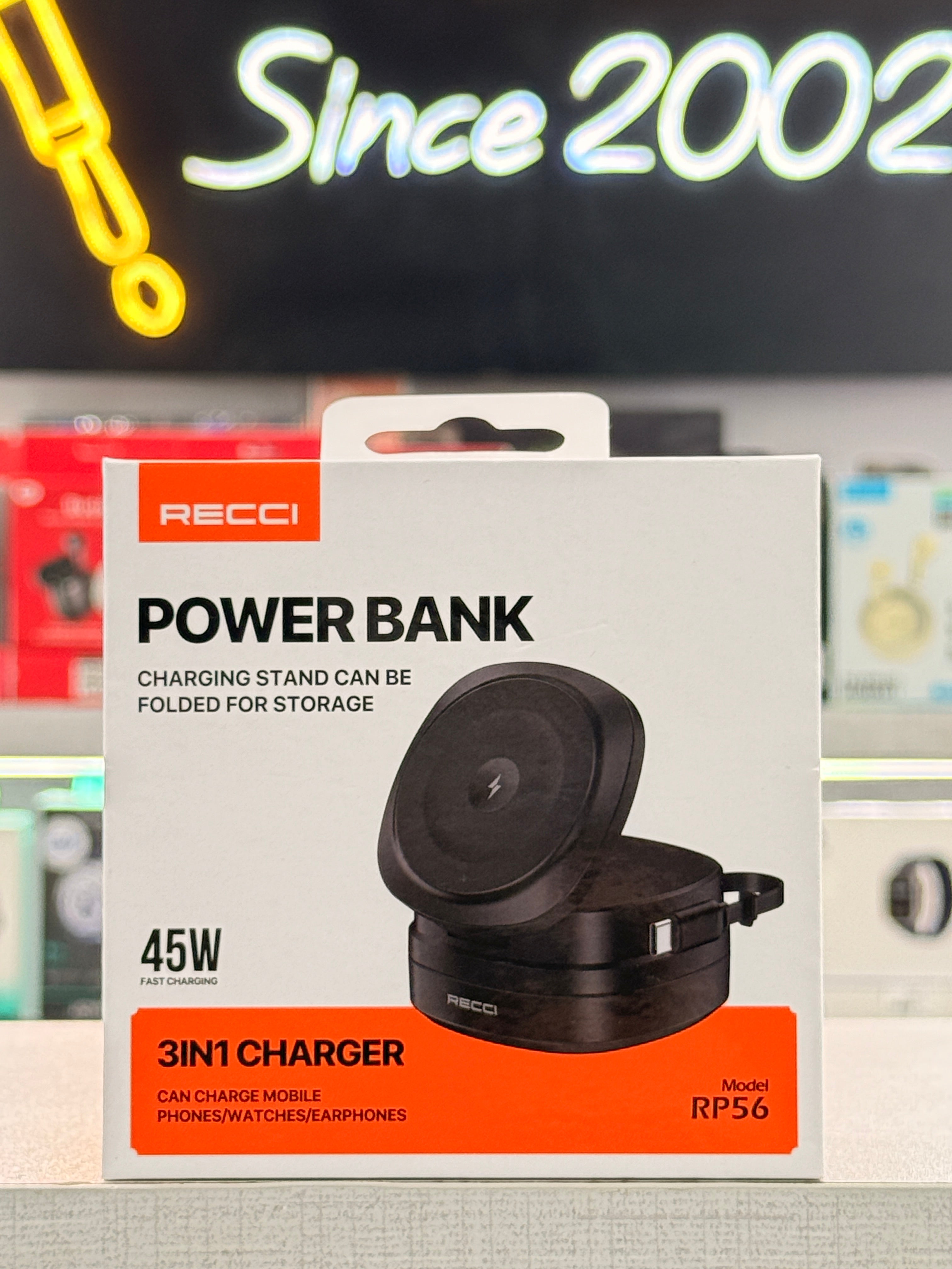 Recci Power 3IN1 45W 10000mAh