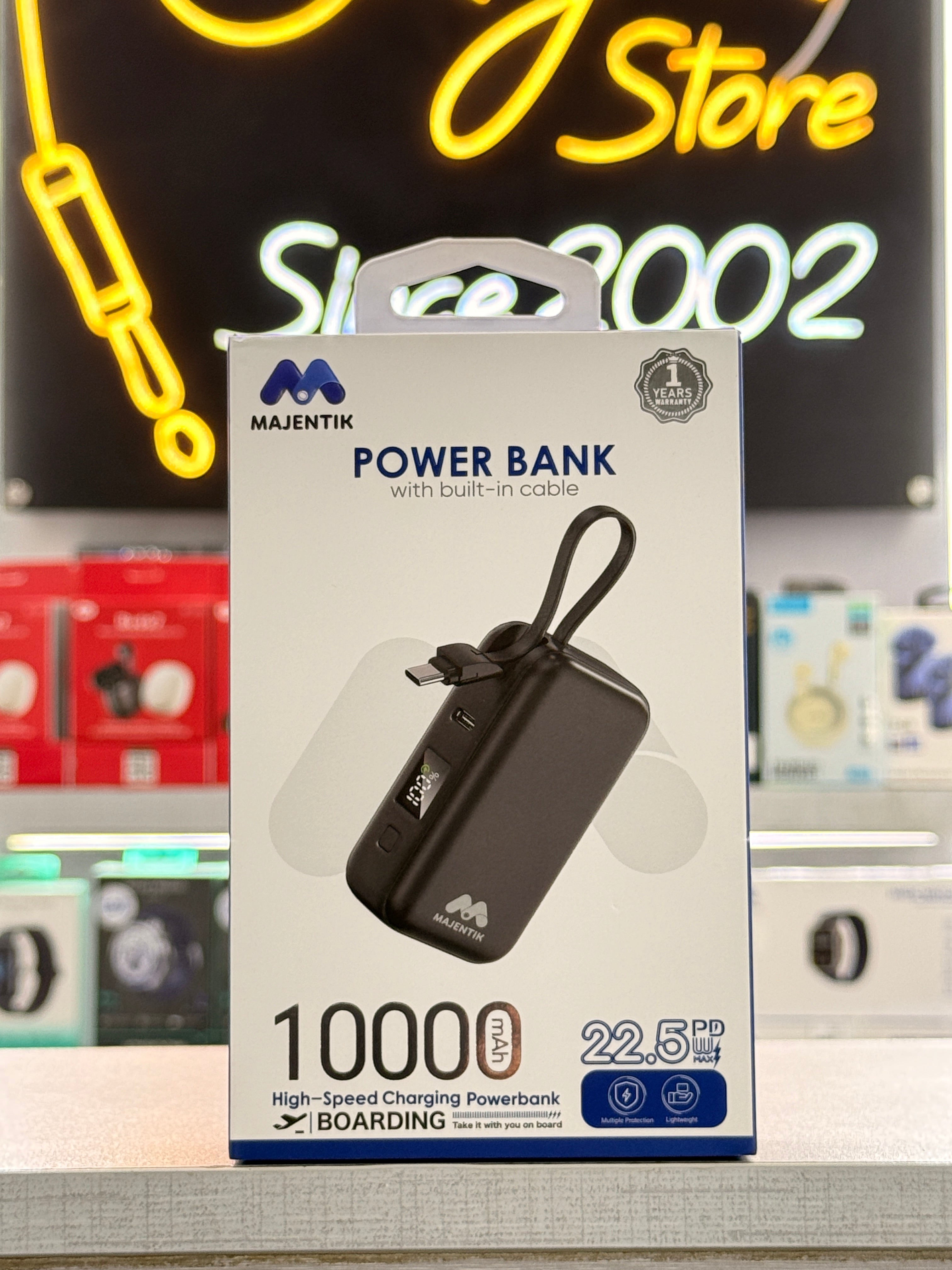 Majentik Power Bank 22.5W 10000mAh