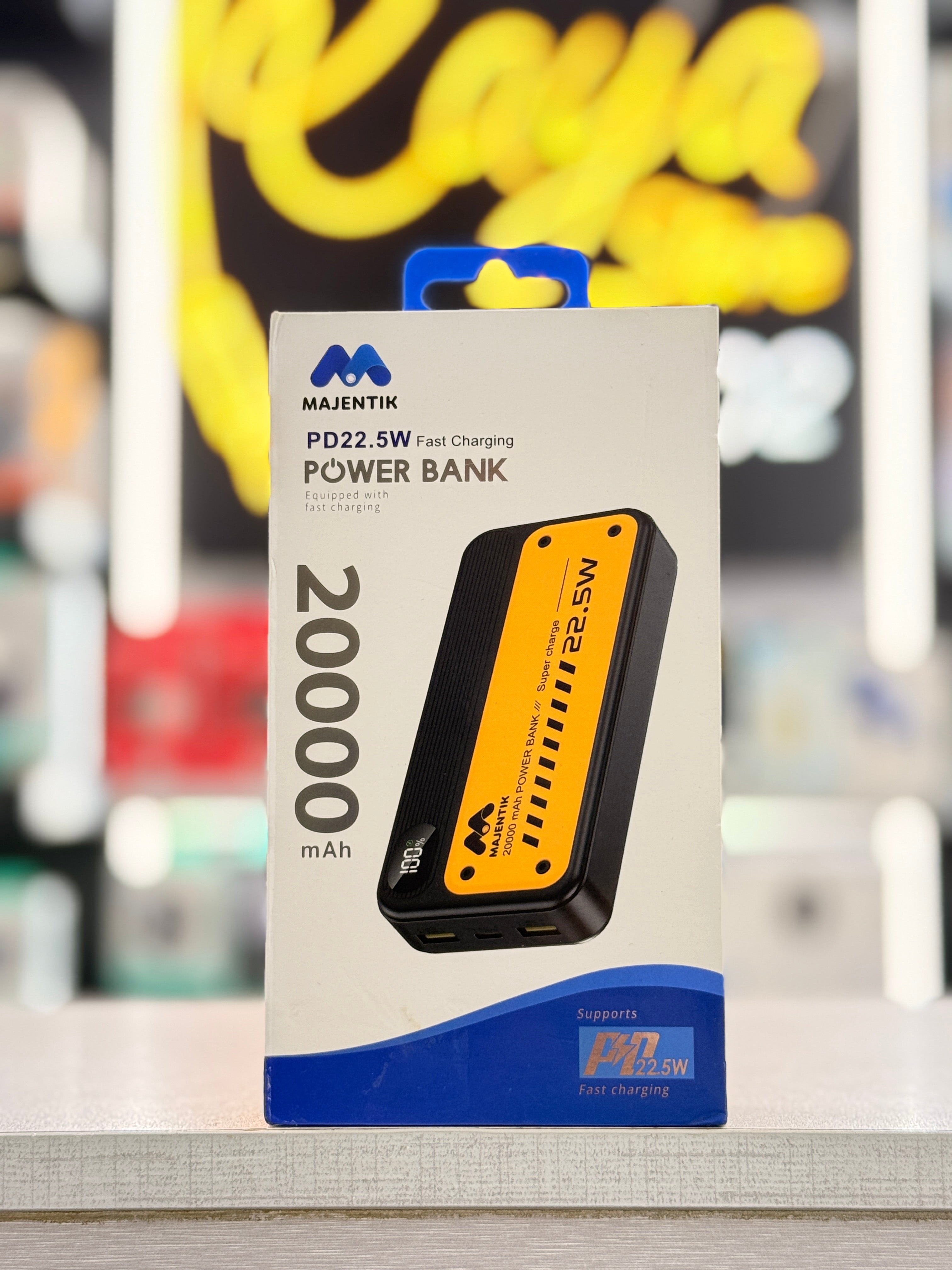 Majentik Power Bank 22.5W 20000mAh